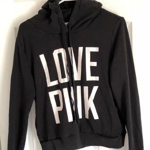 Pink Victoria’s Secret hoodie